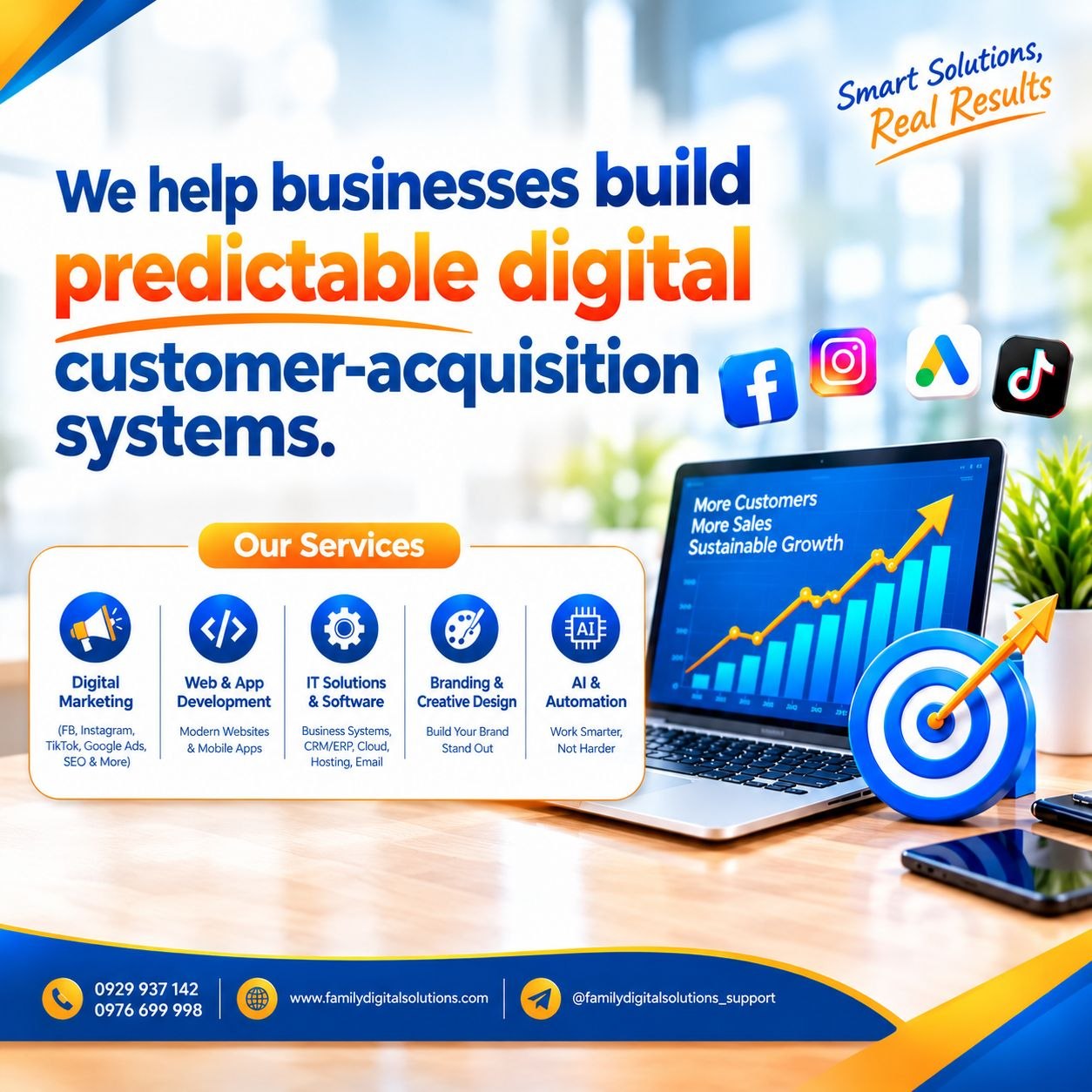 ✅ ትኩረታችን Like ብቻ ሳይሆን Customers & Sales ላይ ነው!